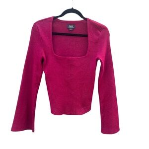 Anthropologie Maeve Bell Sleeves Pullover Sweater